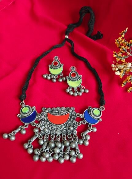 "Gulbahar" Afghani Choker Set