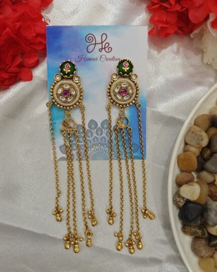 Girija Heritage Kashmiri Earrings