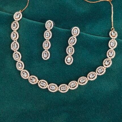 Jyoti Roseold AD Necklace