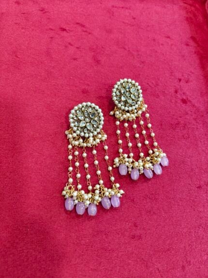 Amrita Long Pearl Earrings