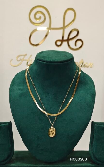 Deepika Flower NeckChain