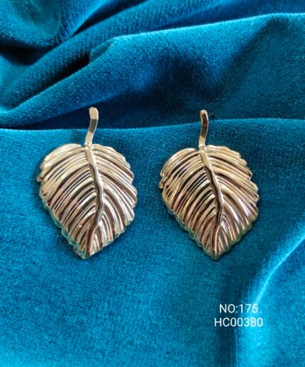Akshara Leaf Earrings
