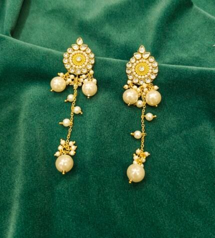 Rithanya Kundan Earrings