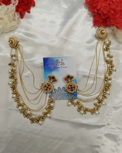 Devkriti Kashmir Gold Earrings